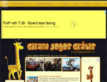 Tablet Screenshot of girafajogosgratis.com